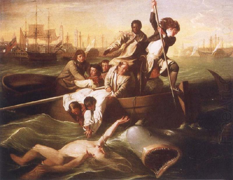 John Singleton Copley Waston and the Shark china oil painting image